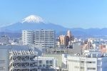 10階のリハビリ室からの景色